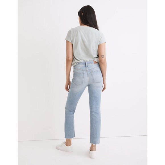 Madewell The Perfect Vintage Jean in Coney Wash: Destroyed Edition Women's 29 - Picture 3 of 9